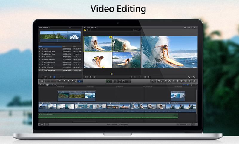 editing software for apple mac